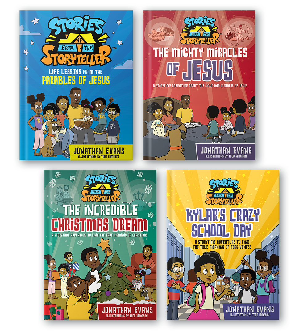 Stories from the Storyteller book series by Jonathan Evans